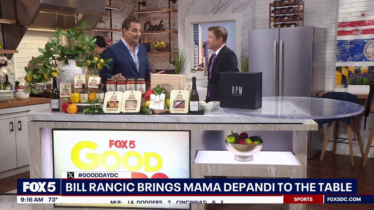 Bill Rancic brings Mama DePandi to the table