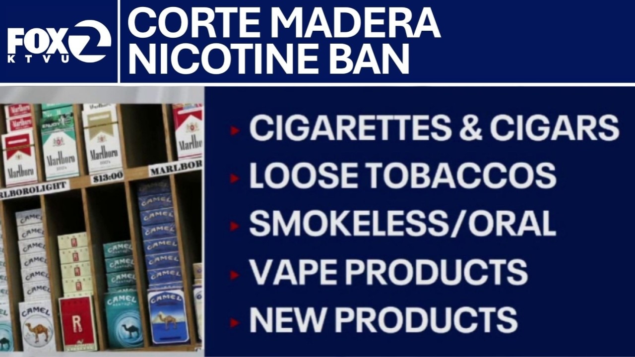 Corte Madera advances tobacco, nicotine bans