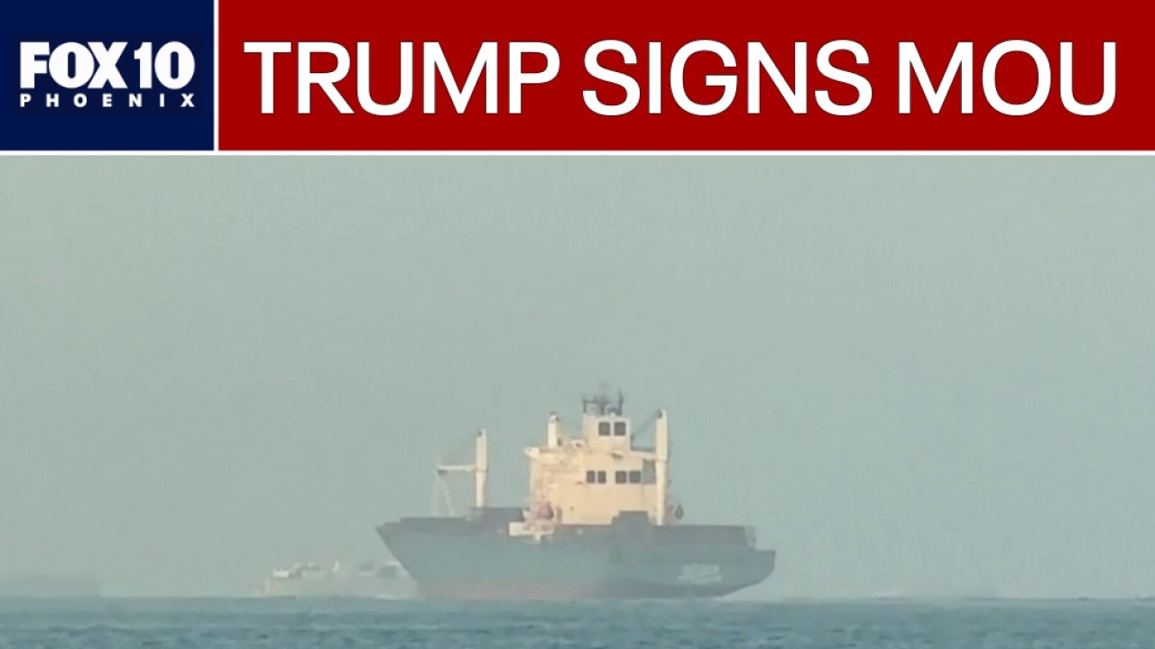 Iran war: Trump digitally signs historic peace agreement with Iran