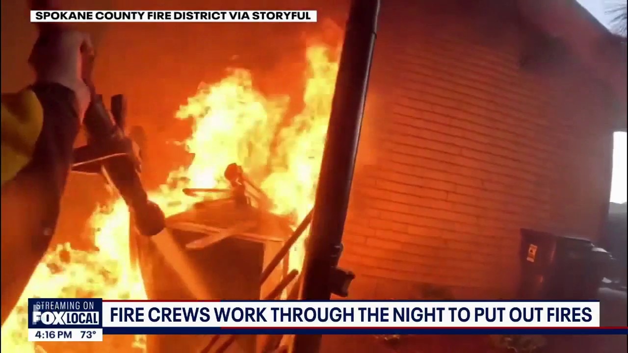 Spokane fires reduce hundreds of homes to ash and rubble