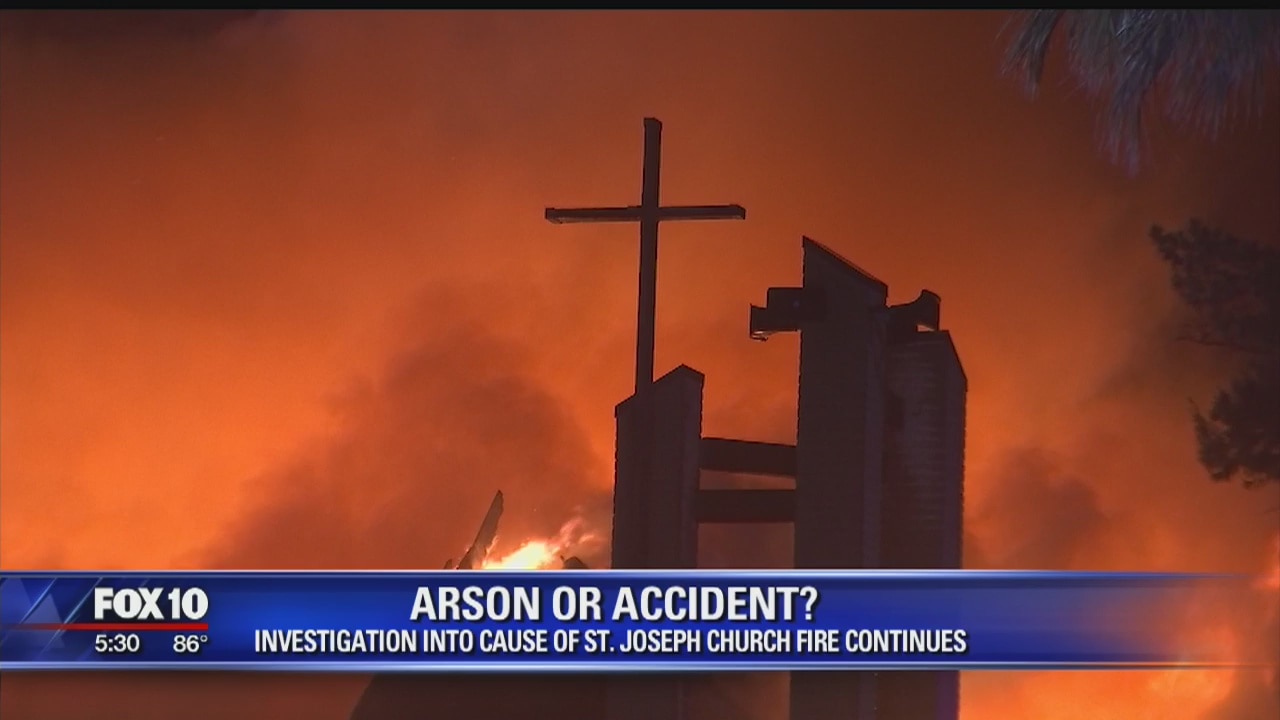 Investigation into North Phoenix church fire continues