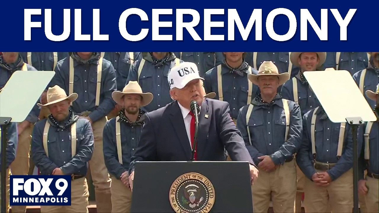 Theodore Roosevelt Presidential Library ceremony
