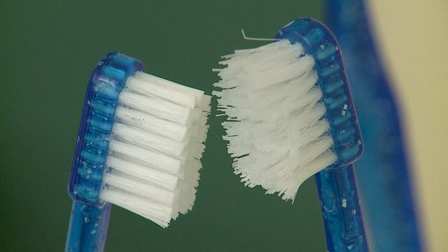 Kids learn how to protect their teeth for Children`s Dental Health Month