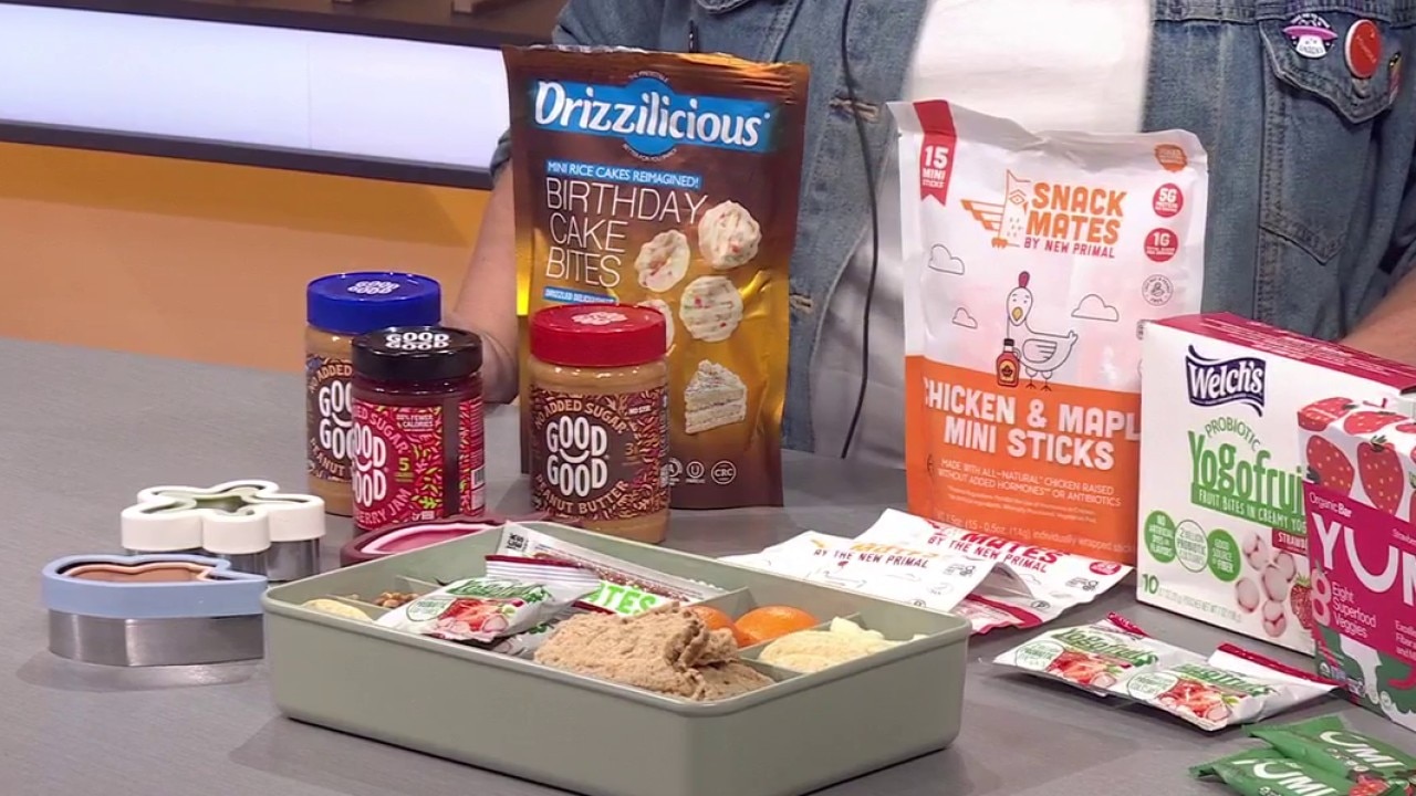 Summer snacks for road trips and pool days