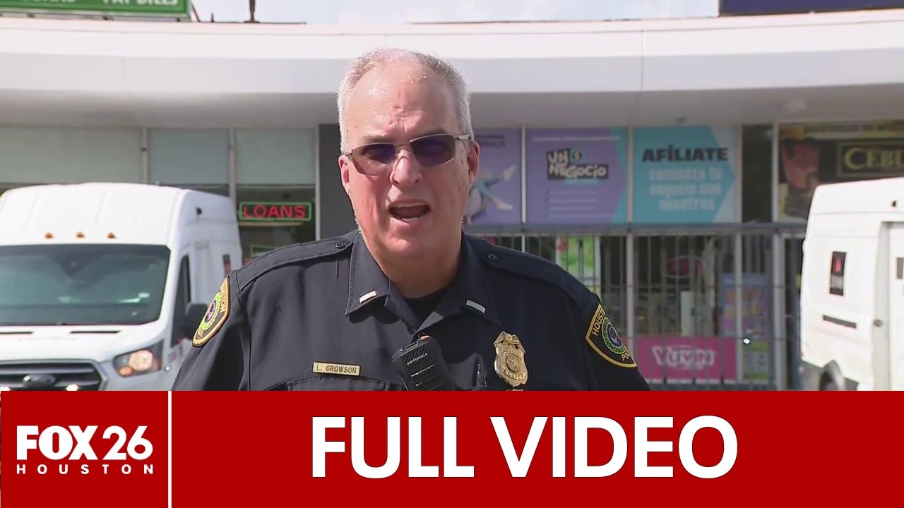 FULL UPDATE: Houston police provide update following armored truck robbery