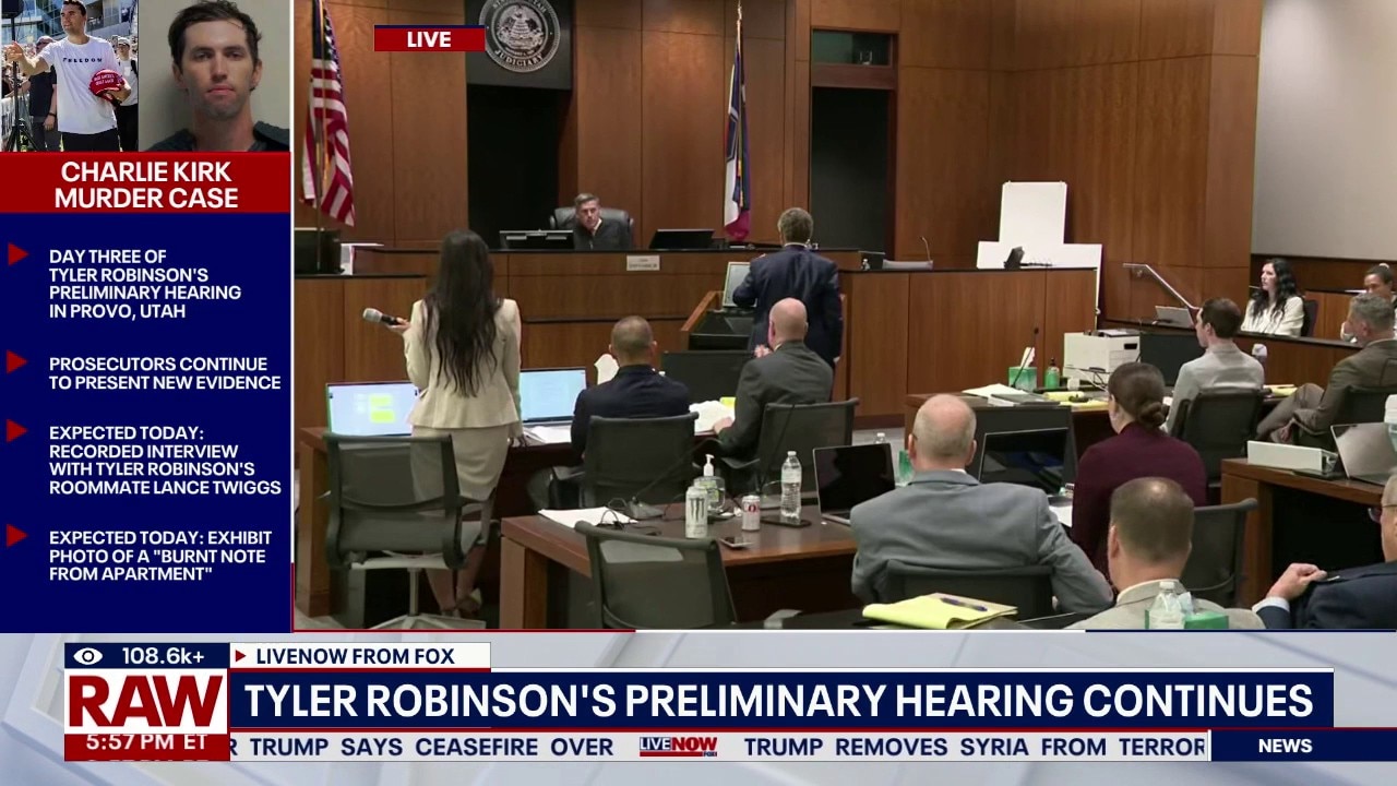 Tyler Robinson hearing: Details on roommate's testimony