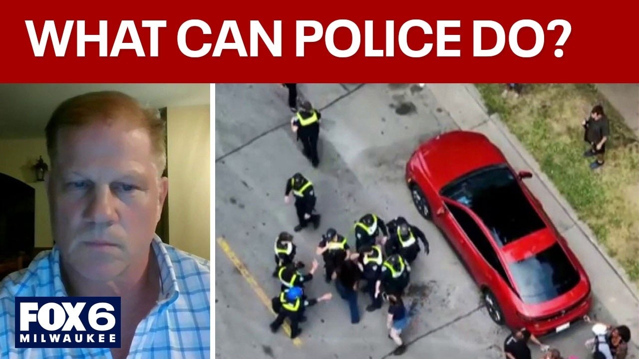 Law enforcement approach to protests