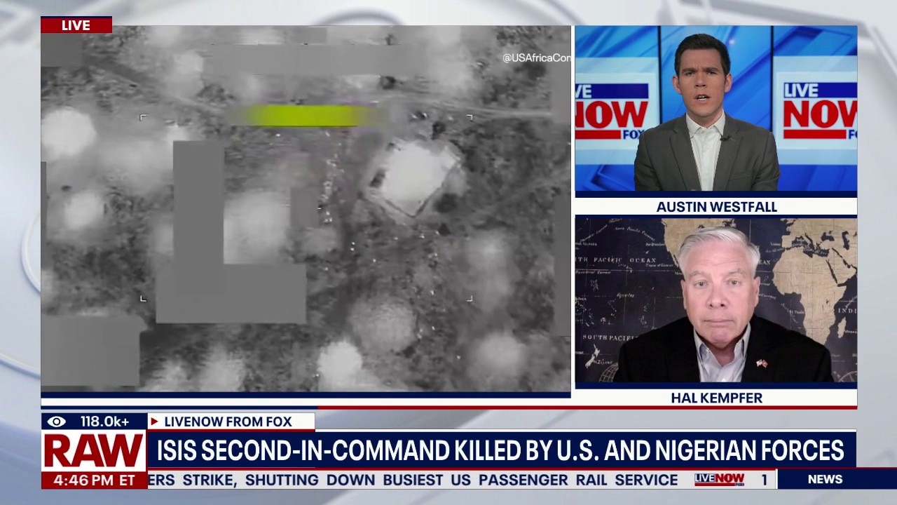 US AFRICOM video shows strike against ISIS in Nigeria