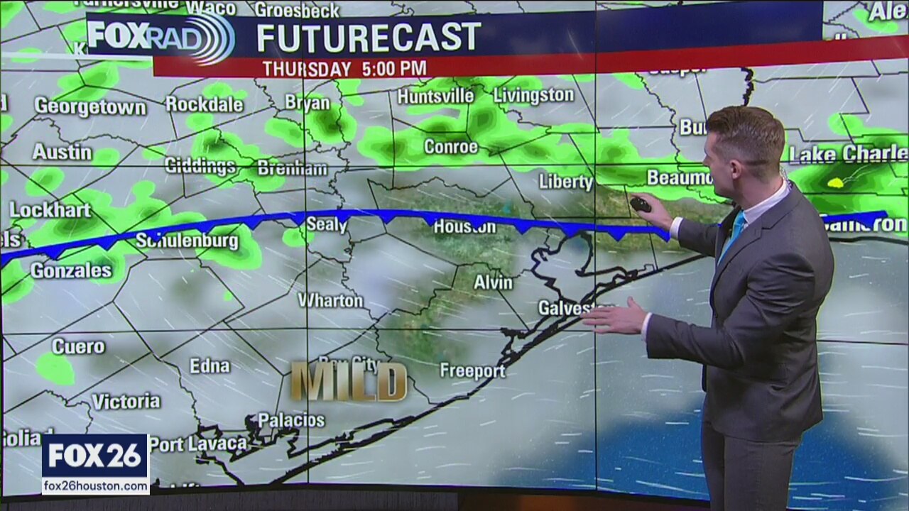 Thursday afternoon weather forecast