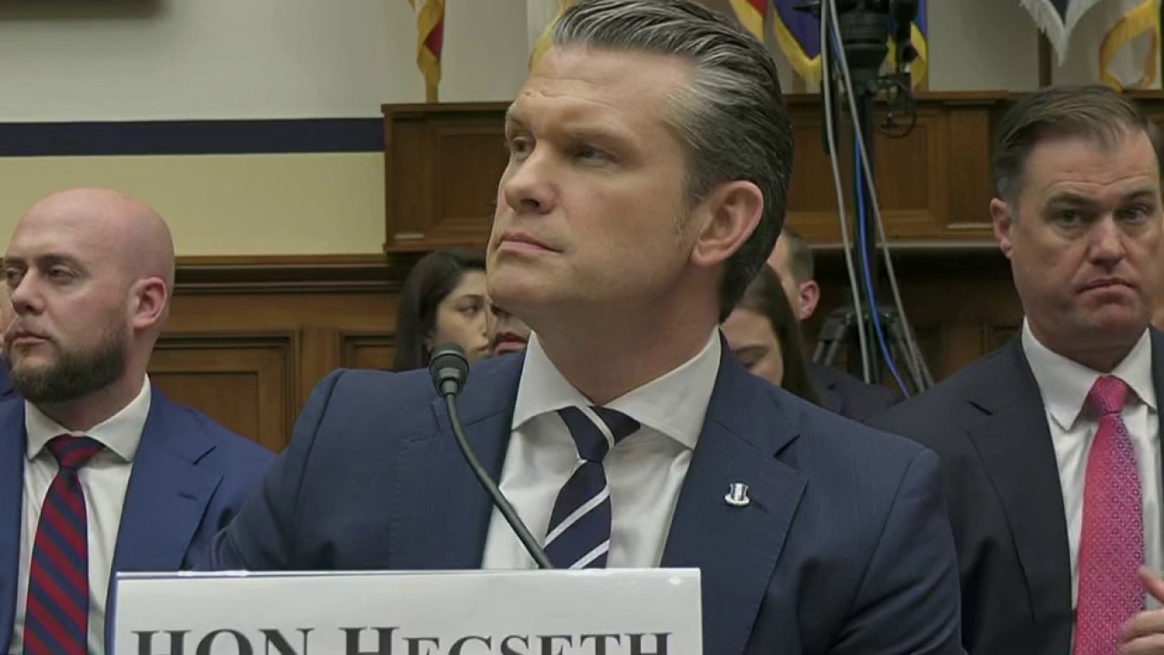 Hegseth testifies for 1st time since Iran war