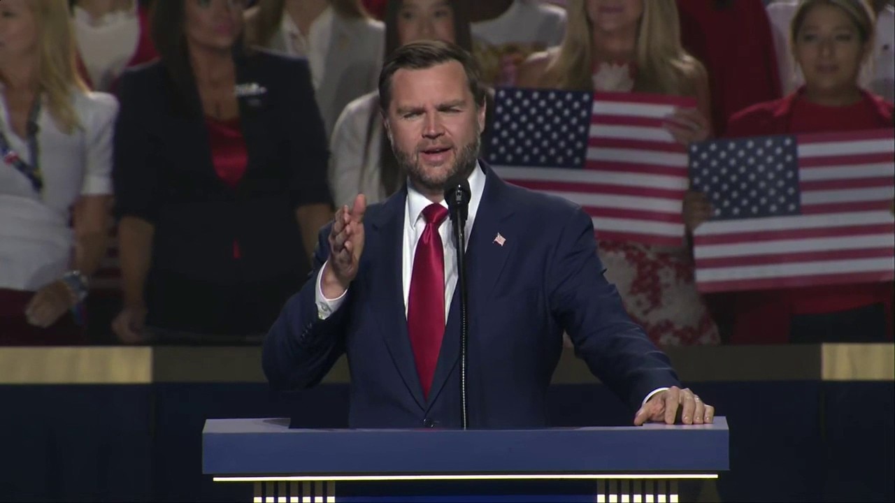 JD Vance fires back after Mexican flag protest disrupts RNC convention