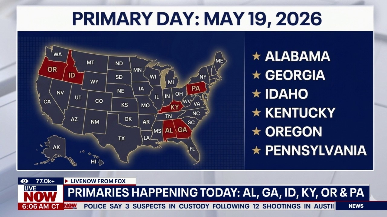 Key states go to the polls for high-stakes primaries