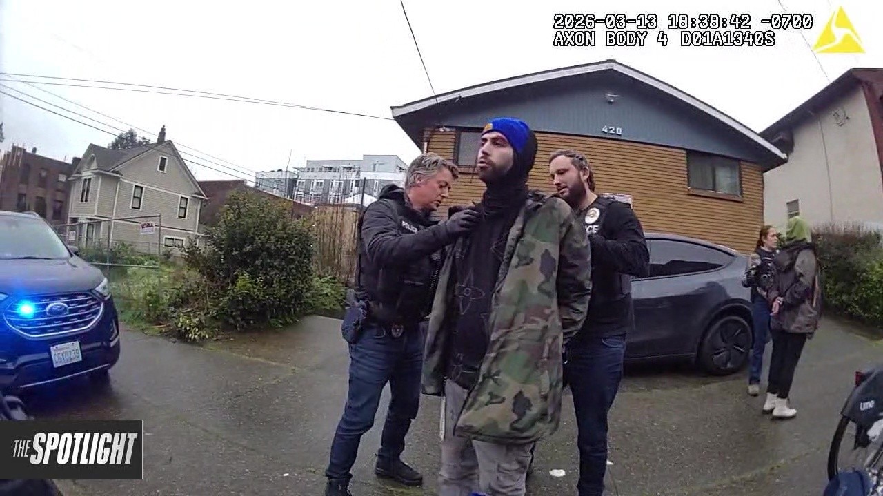 The Spotlight: Chilling arrest caught on camera