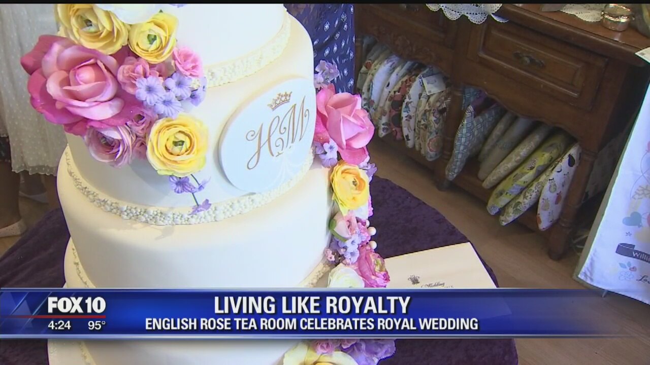 English Rose Tea Room threw a celebration fit for a queen