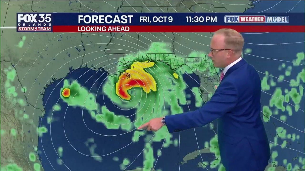 Orlando Weather Forecast: Lots of rain & watching the Gulf
