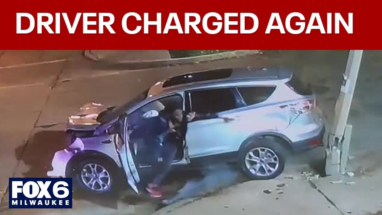 Milwaukee hit-and-run: Driver charged on release for 2 prior crashes