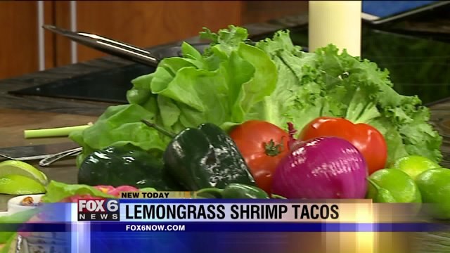 Spice up taco night: Chef Tony Hargrove shows us how to make lemongrass shrimp tacos