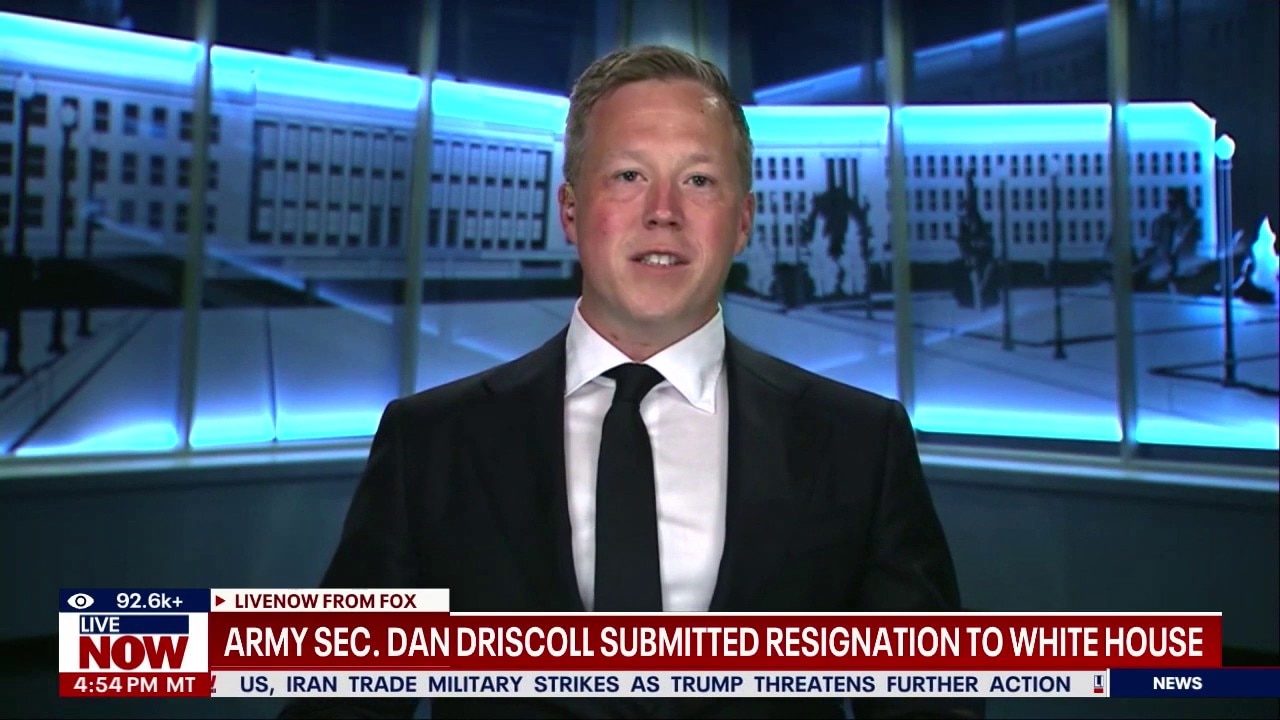 Army Secretary Dan Driscoll resigns from role, WH says