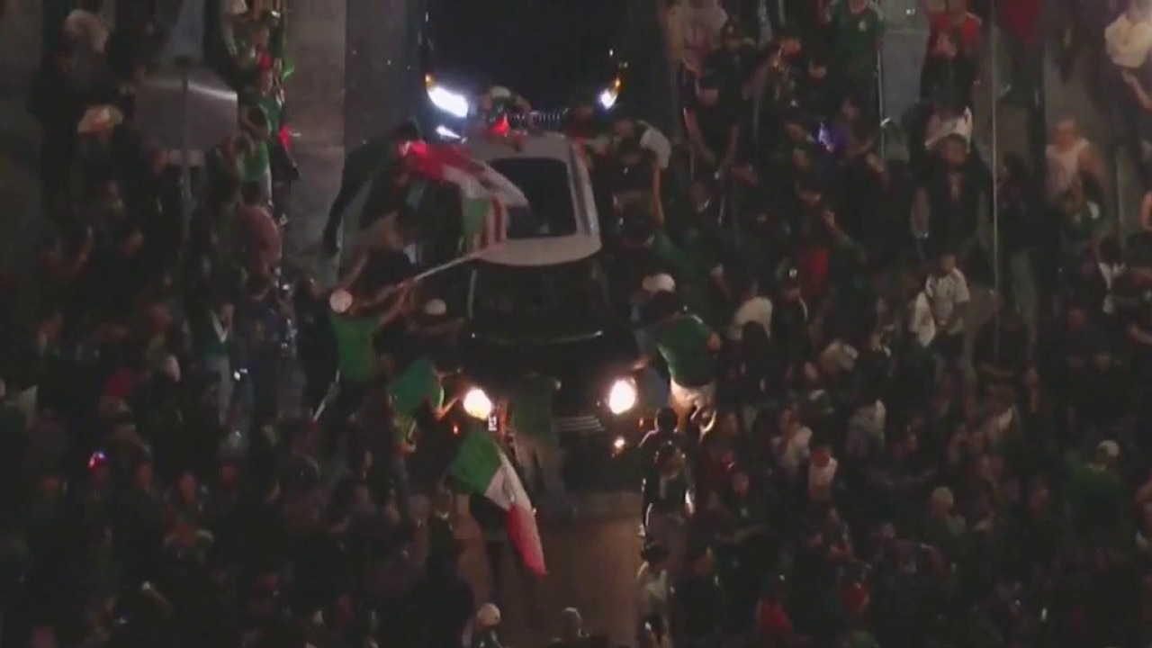 Team Mexico fans celebrate across SoCal 