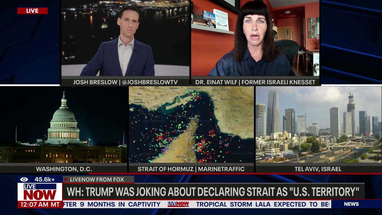 Trump jokes Strait of Hormuz declared "US territory"