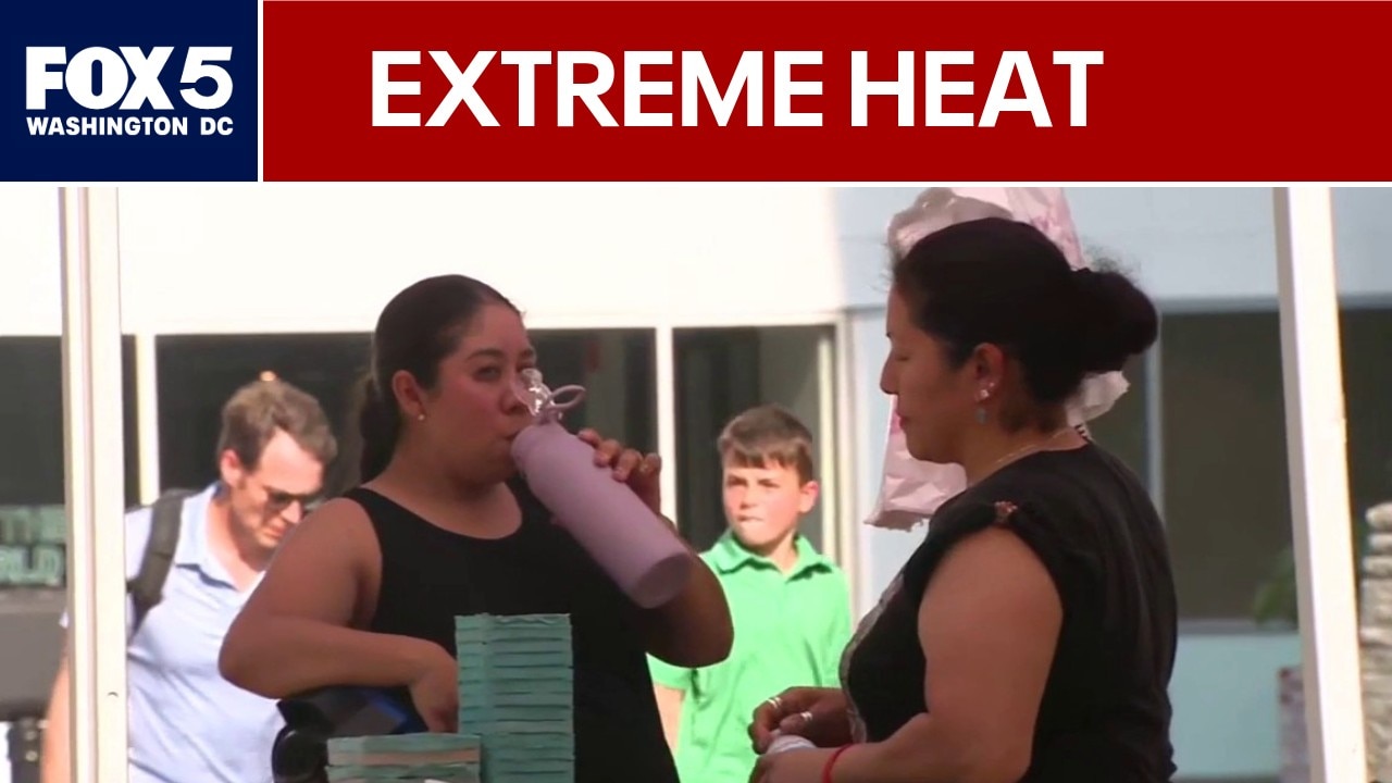 Residents battle triple-degree weather as heat sticks around DC region