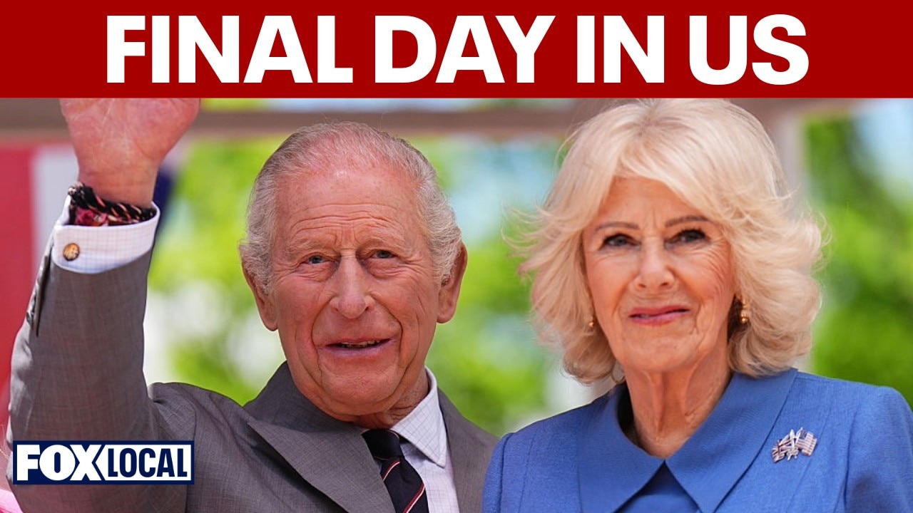 King Charles, Queen Camilla wrap-up US trip in Virginia