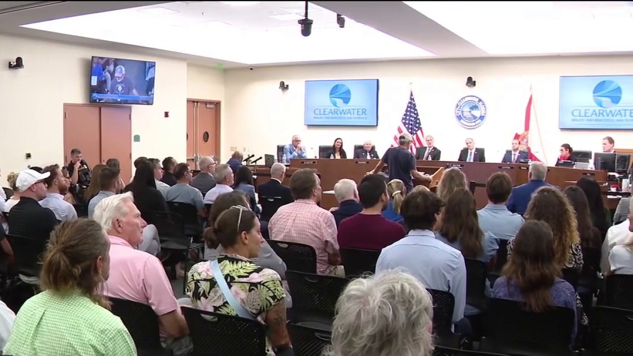 Residents claim Scientology crowd packing meetings