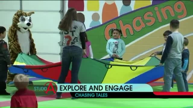 Keeping kids busy at Chasing Tales in Oak Creek