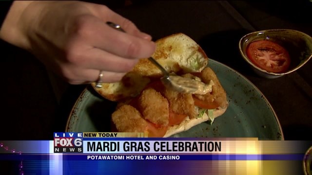 Laura checks out Cajun dishes that the Fire Pit Sports Bar & Grill will be offering