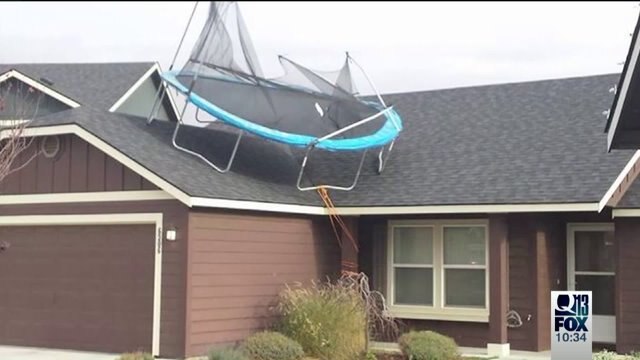Some close calls reported during storm
