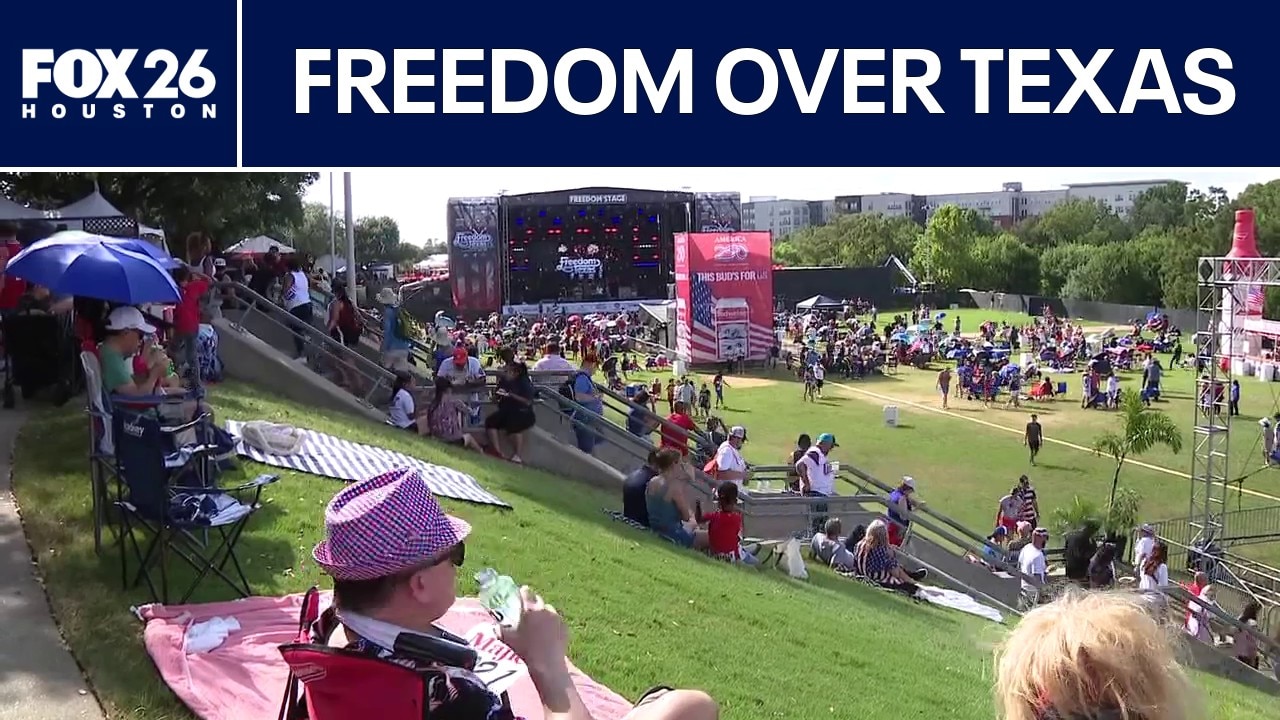 Houston's 'Freedom over Texas' celebrates America's 250th birthday