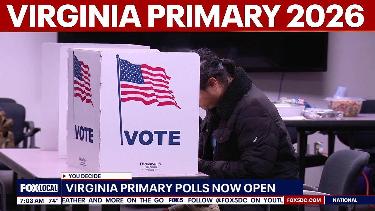 Virginia Primary 2026 polls now open