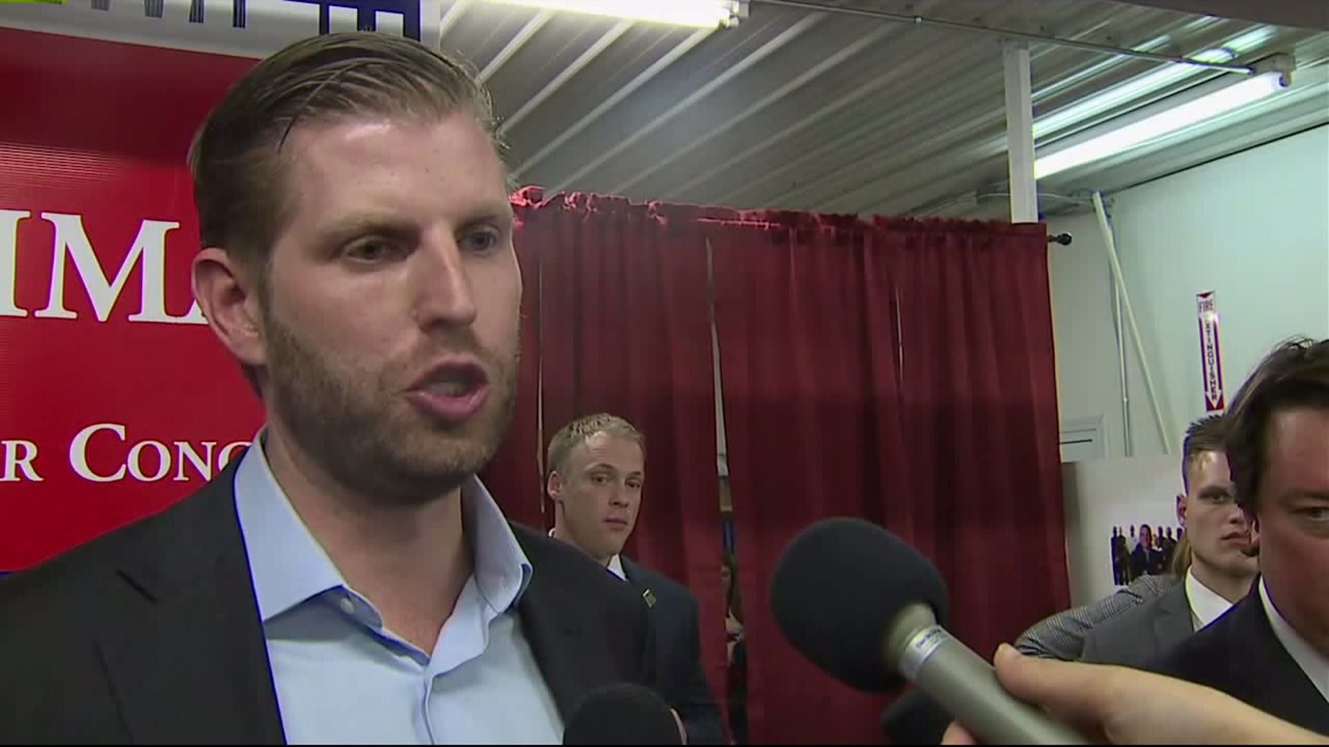 Eric Trump campaigns for Wisconsin Republicans