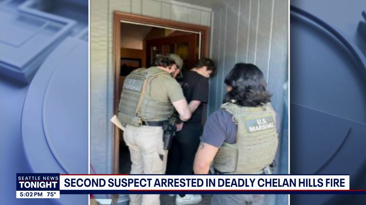 Second suspect in deadly Chelan Hills Fire arrested