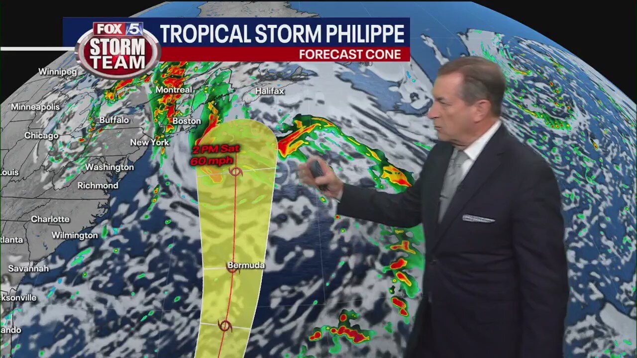 Tuesday evening forecast update