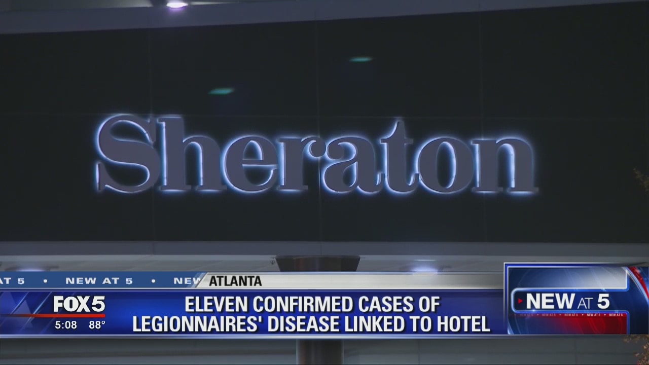11 confirmed cases of Legionnaire's disease