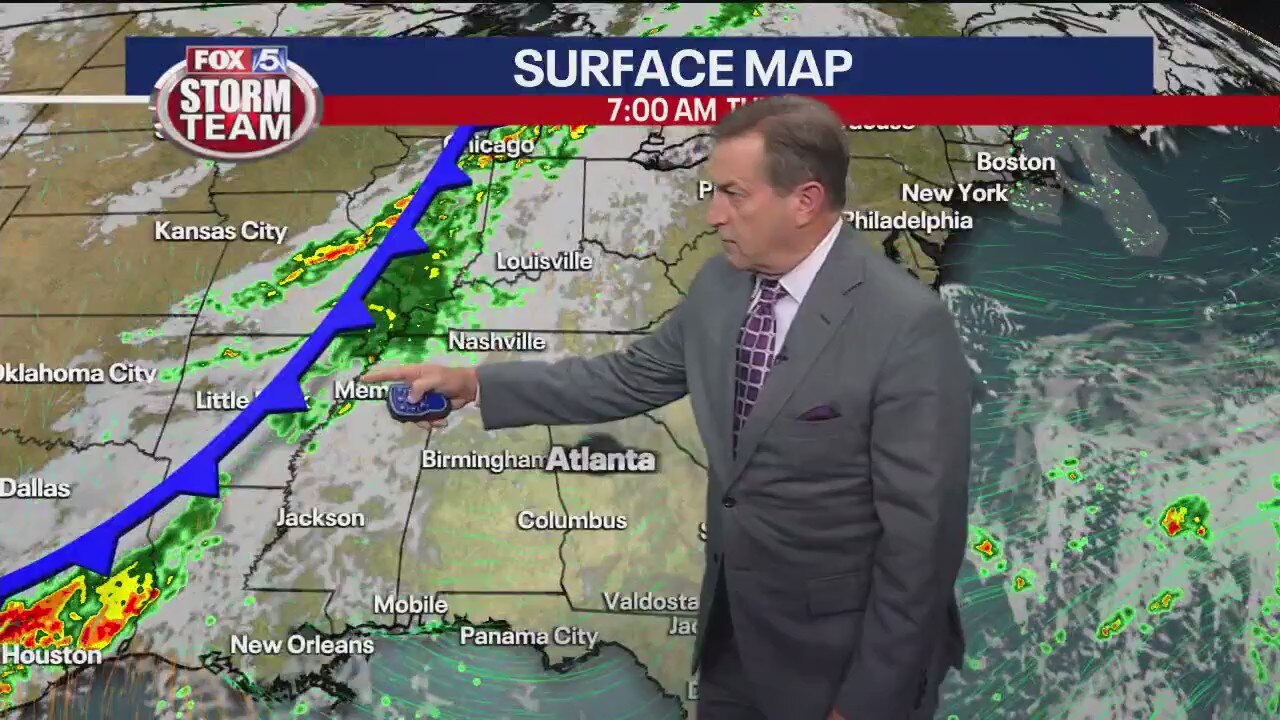 Wednesday night forecast