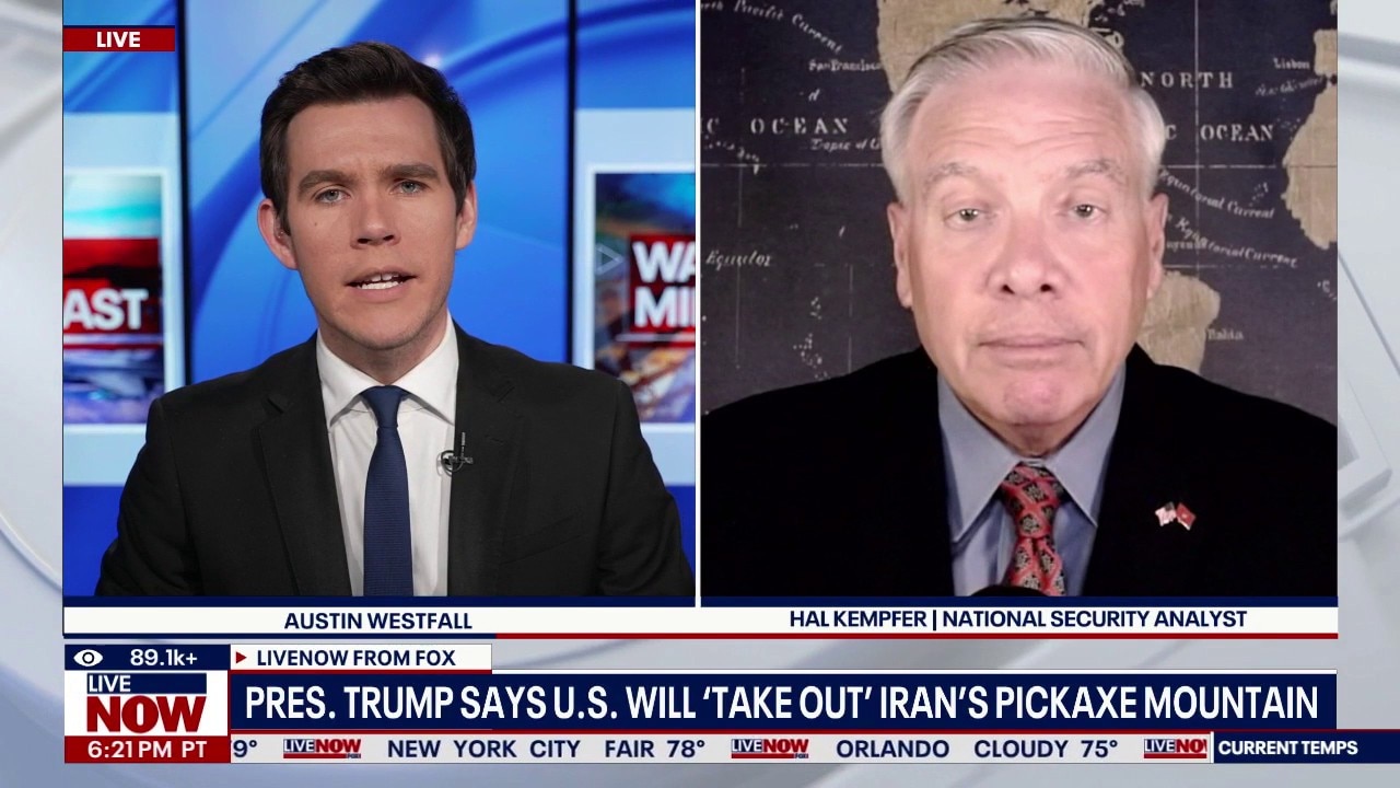 Trump says US will ‘take out’ Iran’s Pickaxe Mountain