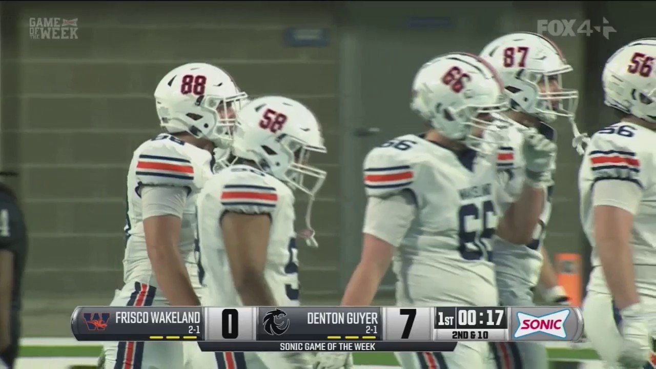 First Half: Frisco Wakeland Vs. Denton Guyer