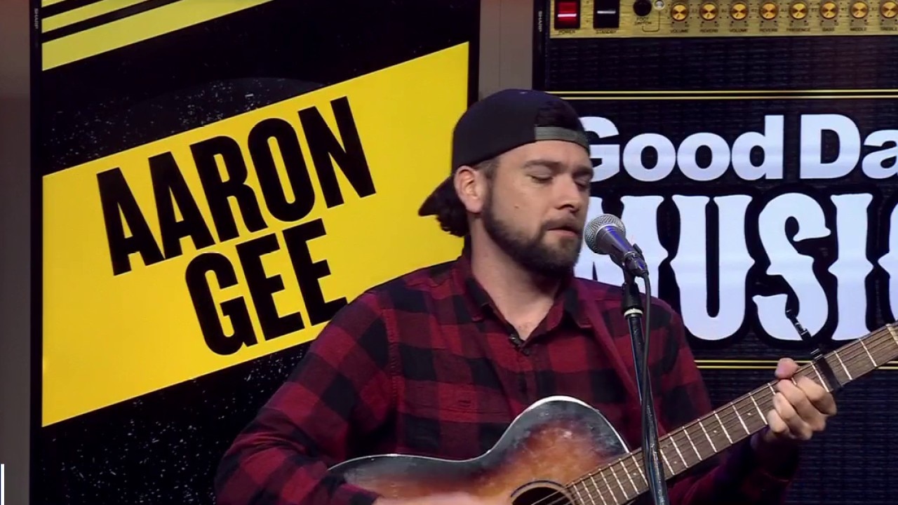 Aaron Gee performs on Good Day Austin
