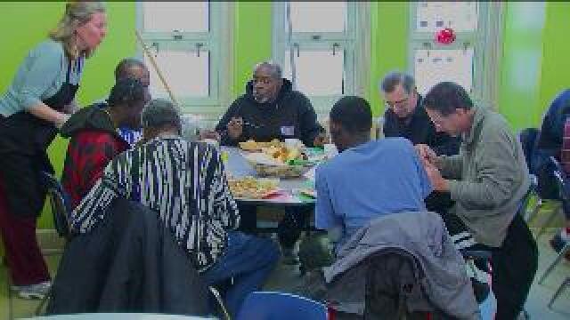 Milwaukee Rescue Mission holiday meal