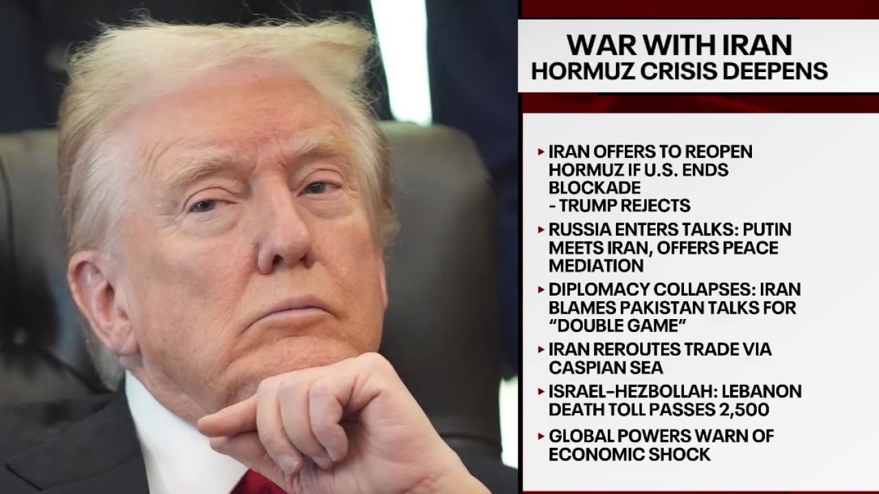 Trump says no to Iran's Strait of Hormuz proposal