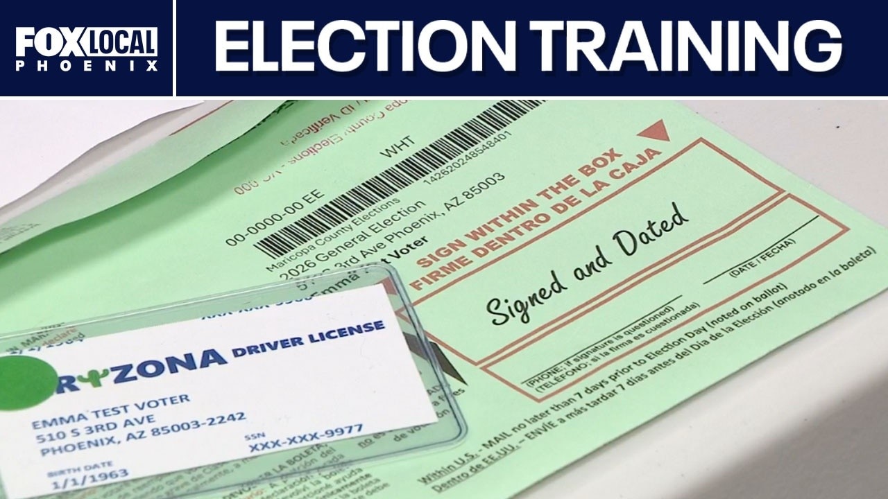 Maricopa County poll worker training prepares thousands for voting