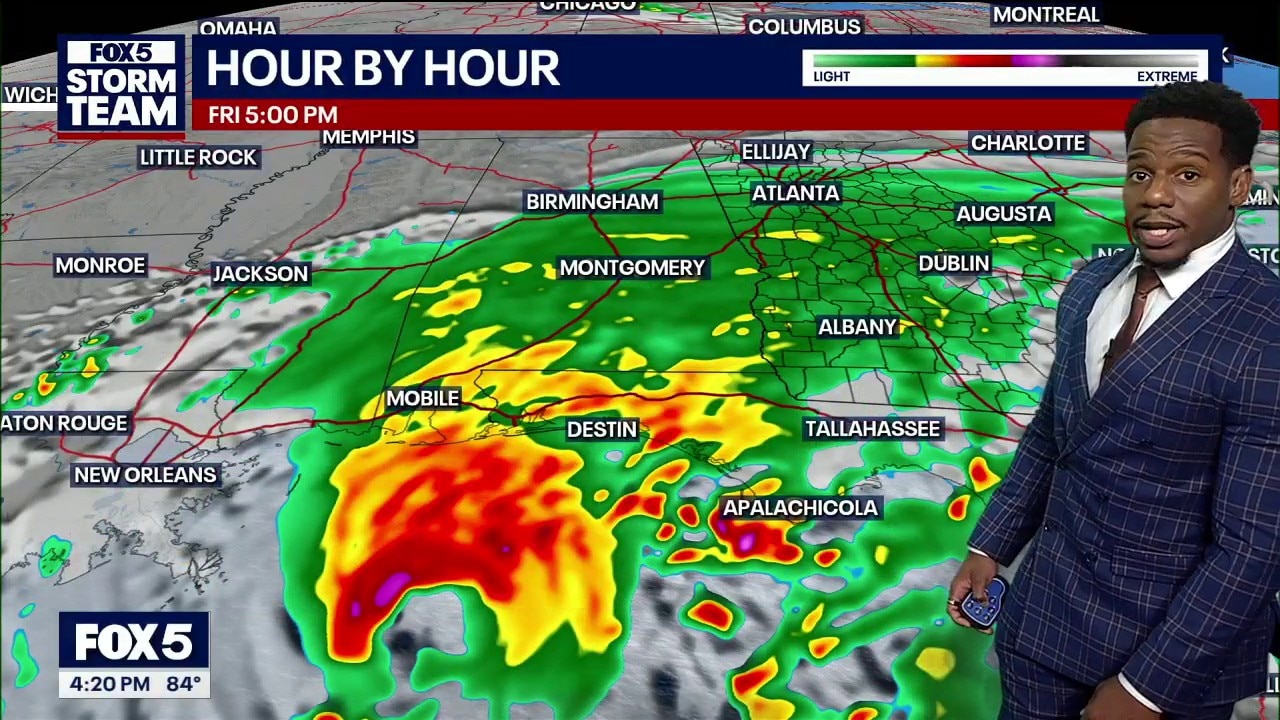 Thursday afternoon weather forecast 