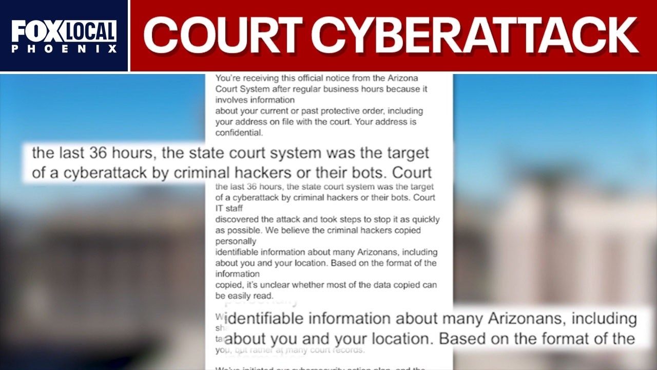 Arizona court cyberattack under FBI investigation, potentially compromising personal data