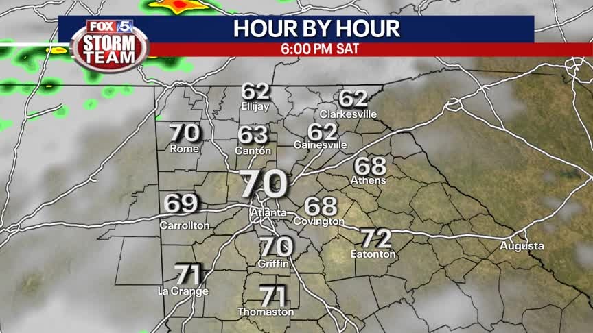 Saturday Forecast