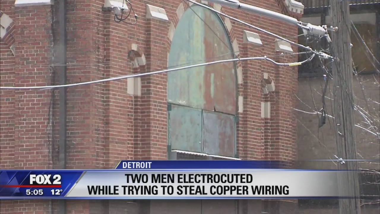 Men electrocuted with 24K volts trying to steal copper wire