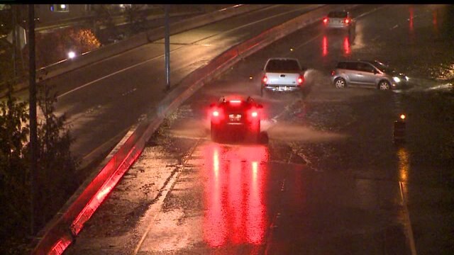 Downpour creates major flooding