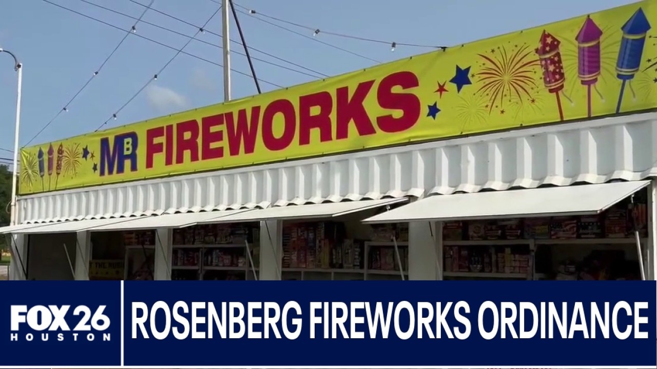 New Rosenberg ordinance targeting illegal fireworks