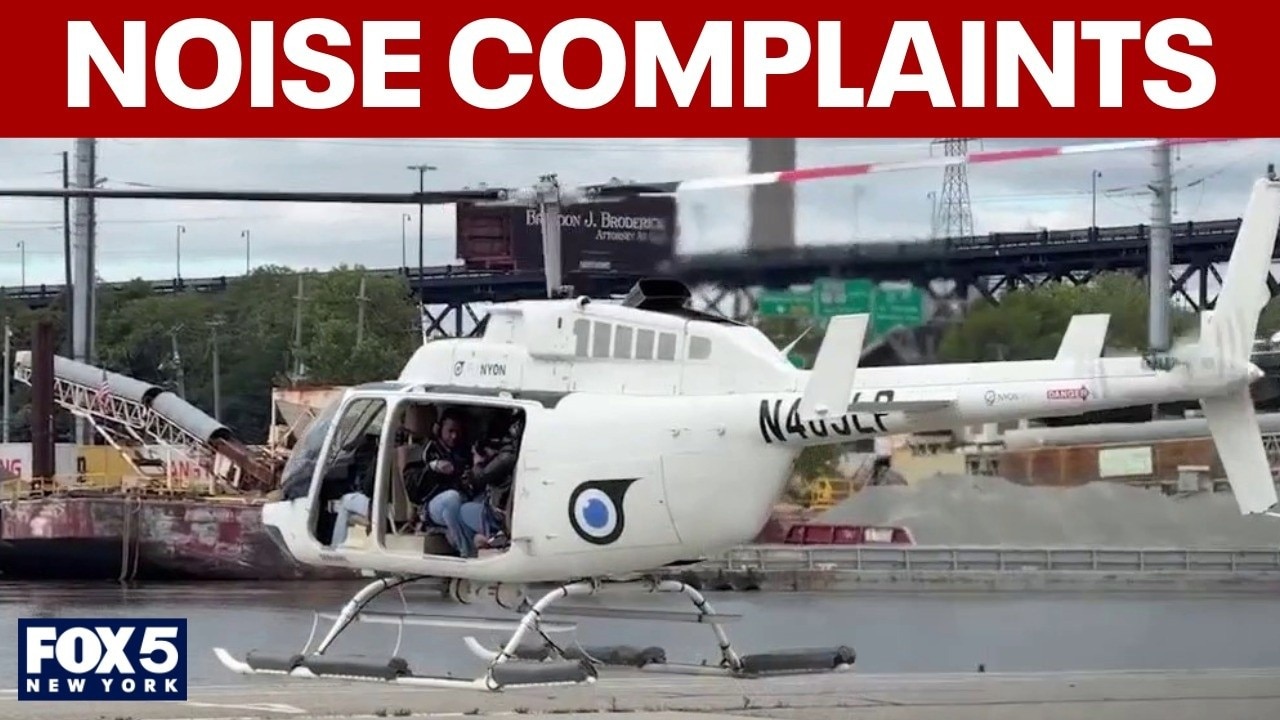 NJ residents complaining about helicopter noise